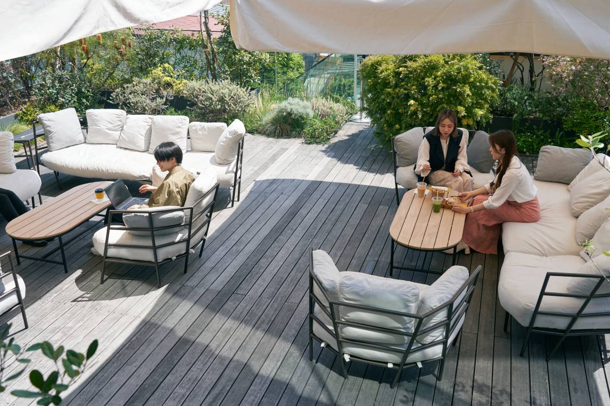 Cafe Coteau（カフェ コトー）のテラス席
