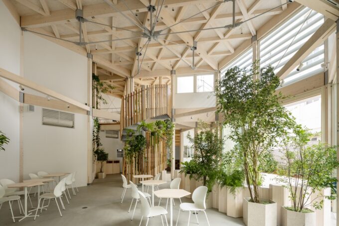 CIRTY CAFE のテラス席